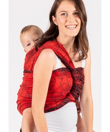 Wrap Țesut ISARA BLOOM IN ROUGE
